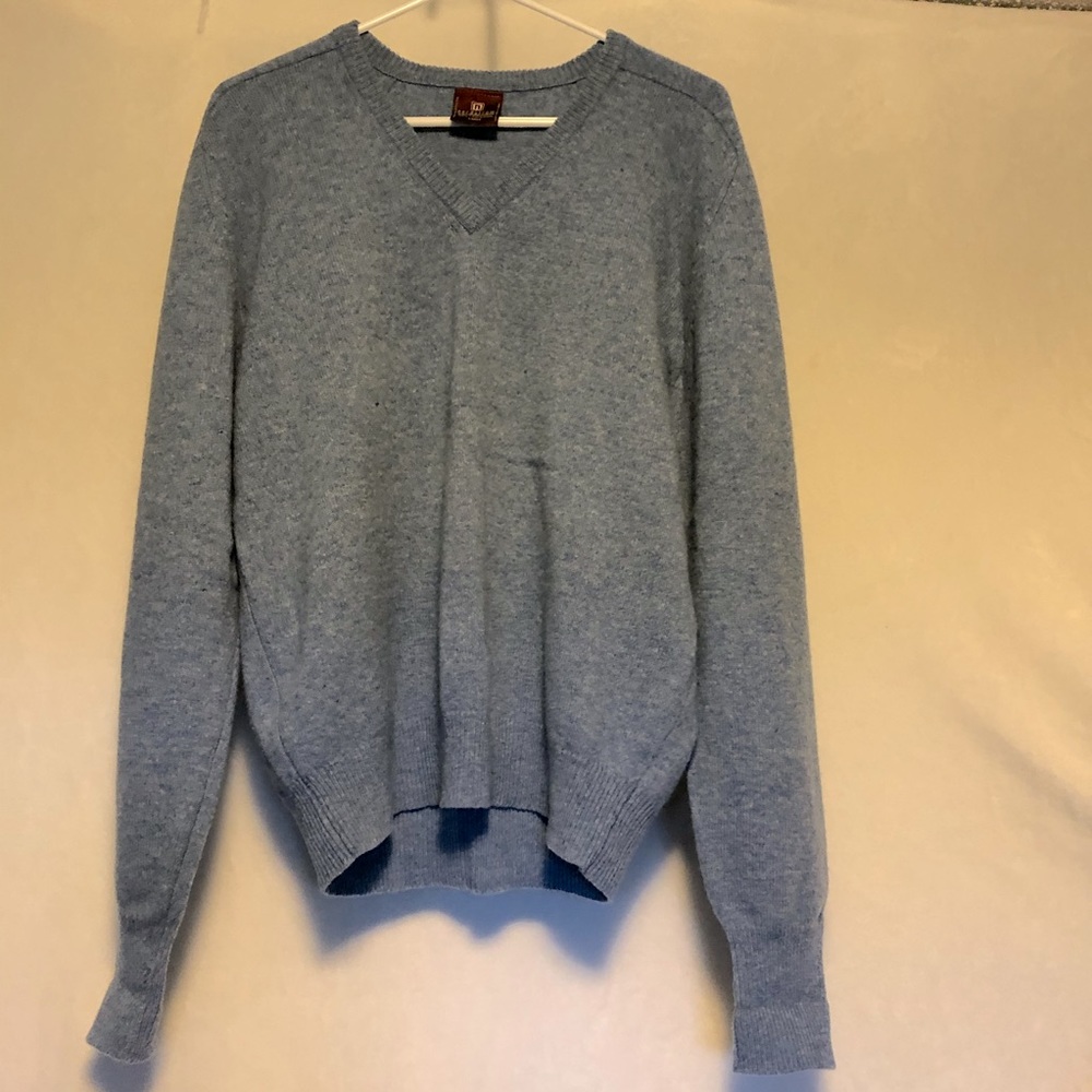 Nordstrom blue wool sweater